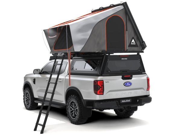 Alu-Cab 2-Sleeper střešní stan černý (2)