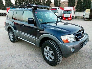 ŠNORCHL BRAVO MITSUBISHI PAJERO / MONTERO V60 / V70 (2000 - 2006) (2)