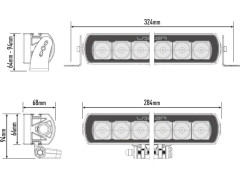 Přídavné LED Světlo LAZER ST6 Evolution (5)