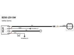 Přídavné Světlo LAZER Utility-80 Gen2 ADR s držákem Slimline (7)