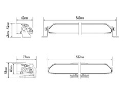 Přídavné Světlo LAZER Linear-18 Elite s denním svícením (5)