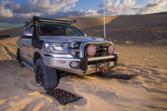 TRED Pro vyprošťovací desky černé s černými hroty - pár (3)