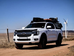 Front Runner Systém Pro Bed se střešním nosičem na korbu 1425 x 1560 pro Ford Ranger T6.2 Wildtrak/Raptor DC 2022+ (1)