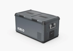 Iceco VL75PROD Kompresorová lednice, Dual-Zone, Šedá