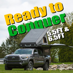 Alu-Cab ModCAP Camper Conquer Toyota Tacoma - 5.5FT