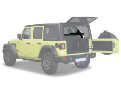 Front Runner Vnitřní Molle police do zavazadlového prostoru Jeep Wrangler JLU