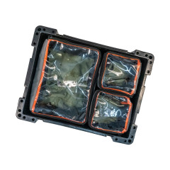 Alu-Cab Organizéry do Ammo Boxu (sada 2 malé + 1 velké pouzdro)