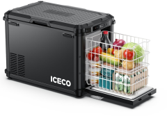 Iceco VL45PLUS Kompresorová lednice, Černá (5)