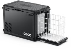 Iceco VL45PLUS Kompresorová lednice, Černá (12)