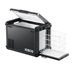 Iceco VL45PLUS Kompresorová lednice, Černá
