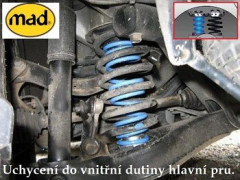 Zátěžové pružiny Nissan Navara D23 - Double Cab - zadní náprava - přídavné pružiny (3)